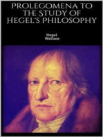 Prolegomena to the Study of Hegel's Philosophy