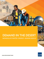 Demand in the Desert: Mongolia's Water-Energy-Mining Nexus