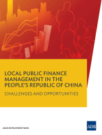 Local Public Finance Management in the People's Republic of China: Challenges and Opportunities