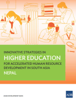 Innovative Strategies in Higher Education for Accelerated Human Resource Development in South Asia: Nepal