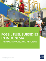 Fossil Fuel Subsidies in Indonesia: Trends, Impacts, and Reforms