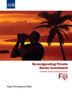 Re-invigorating Private Sector Investment: Private Sector Assessment in Fiji