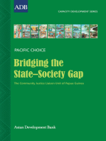 Bridging the State-Society Gap: The Community Justice Liaison Unit of Papua New Guinea