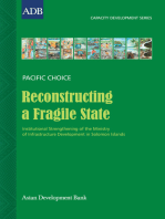 Reconstructing a Fragile State: Institutional Strengthening of the Ministry of Infrastructure Development in Solomon Islands