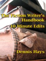 The Fiction Writer's Handbook: 10 Minute Edits