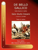 De Bello Gallico: Sulla Guerra in Gallia