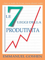 LE 7 LEGGI DELLA PRODUTIVITA’ - Fare in modo che la tua visione diventi realtà