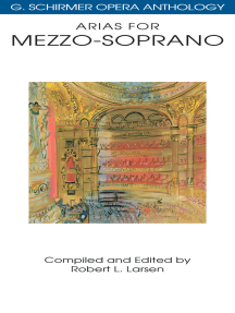Arias for Mezzo-Soprano: G. Schirmer Opera Anthology
