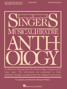 The Singer's Musical Theatre Anthology - Volume 3: Baritone/Bass Book Only