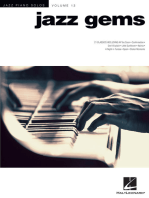 Jazz Gems: Jazz Piano Solos Series Volume 13