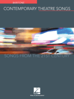 Contemporary Theatre Songs - Baritone: Songs from the 21st Century