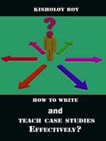 How to Write and Teach Case Studies Effectively?