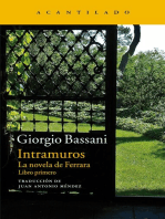 Intramuros: La novela de Ferrara. Libro primero