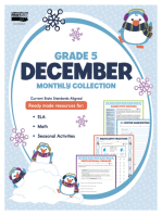December Monthly Collection, Grade 5