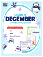 December Monthly Collection, Grade 4