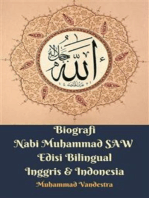 Biografi Nabi Muhammad SAW Edisi Bilingual Inggris & Indonesia