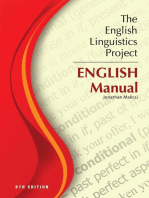 The English Linguistics Project: English Manual (8th Edition)