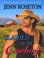 Claimed by the Cowboy (BBW Romance – Sisters of Rose Lark Ranch 2)