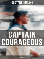 Captain Courageous (Illustrated): Sea Adventure Novel