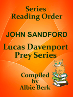 John Sanford's Lucas Davenport Prey Series