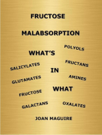 Fructose Malabsorption What's In What