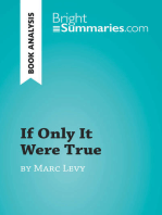 If Only It Were True by Marc Levy (Book Analysis): Detailed Summary, Analysis and Reading Guide