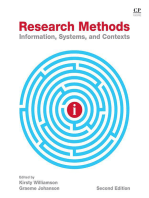 Research Methods: Information, Systems, and Contexts