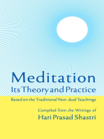 Meditation: Its Theory and Practice