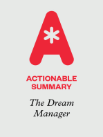 Actionable Summary of The Dream Manager by Matthew Kelly