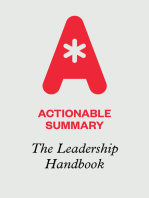 Actionable Summary of The Leadership Handbook by John C. Maxwell