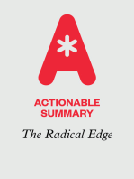 Actionable Summary of The Radical Edge by Steve Farber