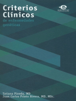 Criterios clínicos de enfermedades genéticas