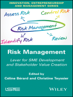 Risk Management: Lever for SME Development and Stakeholder Value Creation