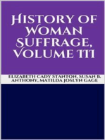 History of Woman Suffrage, Volume III