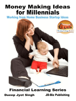 Money Making Ideas for Millennials: Working from Home Business Startup Ideas