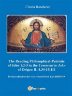 Reading philosophical-patristic of John 1,2-3 in the comment to John of Origen II, 4,34-15,111