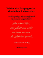 Wider die Propaganda deutscher Leitmedien