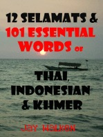 12 Selamats and 101 Essential Words of Thai, Indonesian, and Cambodian