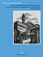 Una scommessa di Machiavelli: Per una riforma repubblicana di Firenze (1520-1522)