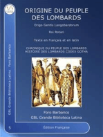Origines du peuple Lombard