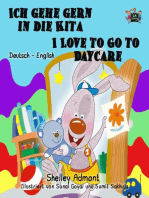 Ich gehe gern in die Kita I Love to Go to Daycare: German English Bilingual Collection