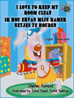 I Love to Keep My Room Clean Ik hou ervan mijn kamer netjes te houden (English Dutch Bilingual Edition): English Dutch Bilingual Collection
