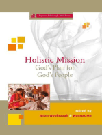 Holistic Mission: God's Plan for God's People
