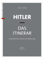 Hitler – Das Itinerar (Band I): Aufenthaltsorte und Reisen von 1889 bis 1945 – Band I: 1889–1927