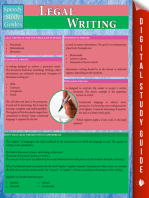 Legal Writing (Speedy Study Guides)