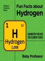 Fun Facts about Hydrogen : Chemistry for Kids The Element Series | Children's Chemistry Books