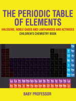 The Periodic Table of Elements - Halogens, Noble Gases and Lanthanides and Actinides | Children's Chemistry Book