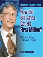 How Did Bill Gates Get His First Million? Biography of Famous People | Children's Biography Books