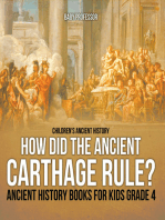 How Did the Ancient Carthage Rule? Ancient History Books for Kids Grade 4 | Children's Ancient History