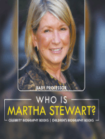 Who Is Martha Stewart? Celebrity Biography Books | Children's Biography Books